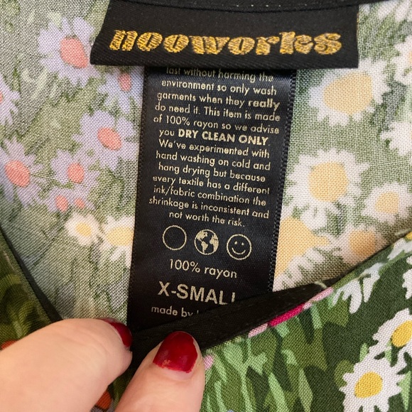 Nooworks Rayon Naomi Garden Midi Dress - Picture 3 of 3